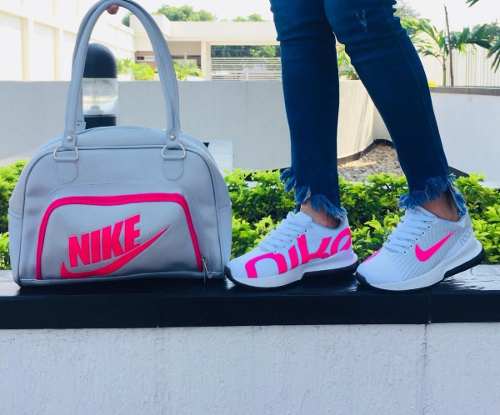 Bolso Nike Con Su Zapatos Combo 