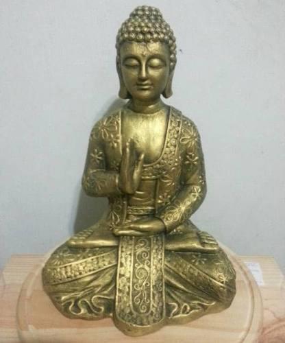 Buda De Cerámica Posición De Meditación
