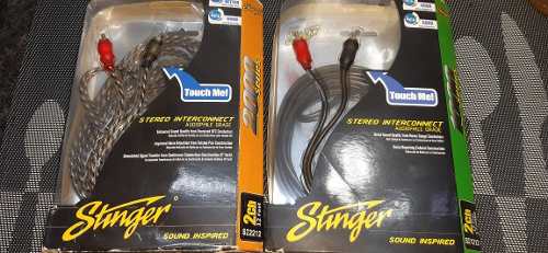 Cable Rca Stinger 3.7 Mts Rca Profesional Car Audio Stinger