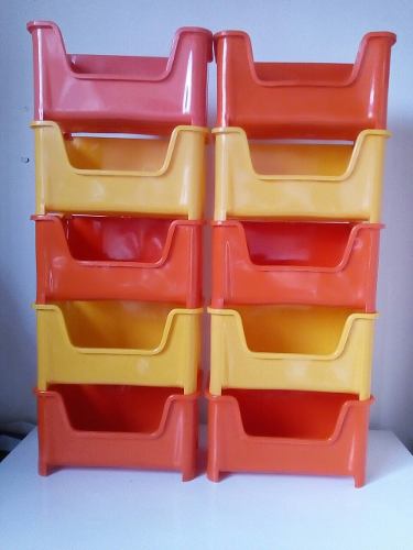 Cajas Organizadoras Apilables (33cm X 18cm X 19cm)