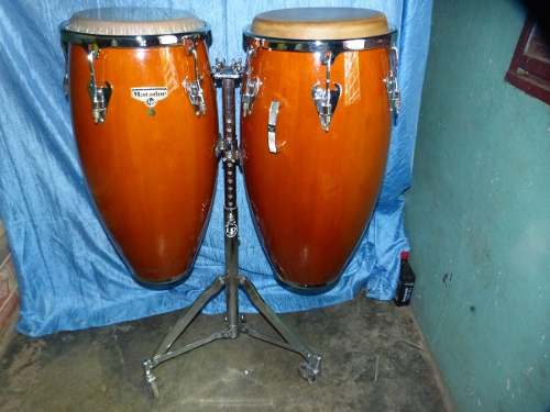 Congas Matador Lp Con Paral Lp,parche Remo.