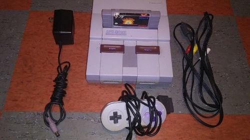 Consola Super Nintendo Fat Original. Completo. 25v