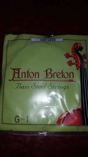 Cuerdas Contrabajo Anton Breto Totalmente Nuevas