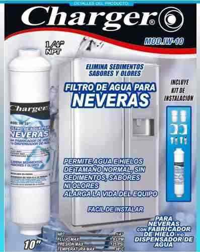 Filtro Especial Nevera Neveras Mod Iw-10 10 '' Tc.