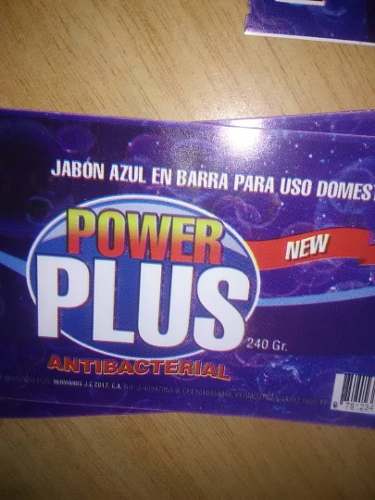 Jabón Azul Power Plus