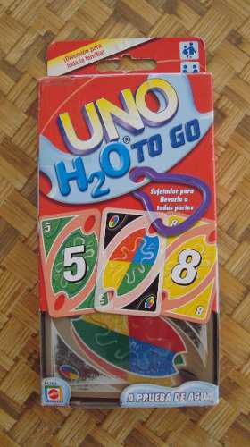Juego Cartas Uno H2o To Go Mattel Original (5)