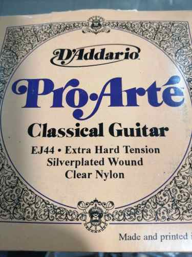 Juego De Cuerdas Guitarra Clásica Nylon