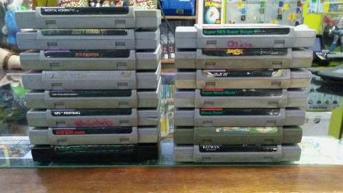 Juegos Originales Super Nintendo/ Nes