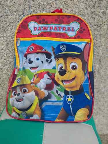 Morral Escolar Paw Patrol Original