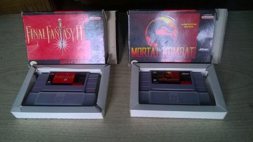 Mortal Kombat Super Nintendo Y Final Fantasy Ii