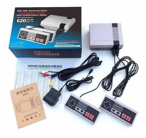 Nintendo Clásico Retro Consola 2controles + 620 Juegos