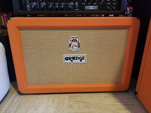 Orange Ppc212 Closed Back Uk Cab Gabinete