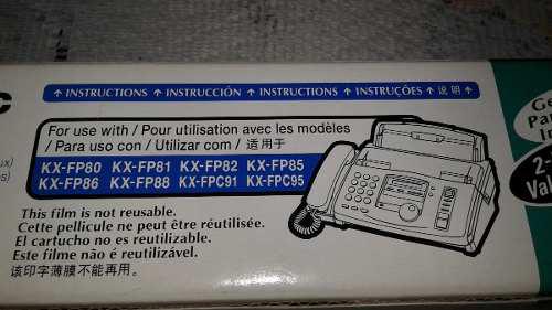 Pelicula Reemplazo Para Fax Panasonic Kx-fa55a