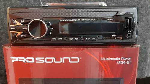 Radio Bluetooth Multimedia Usb Sd Prosound Tienda 50vdrs