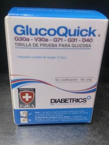 Tirilla Glucoquick Diabetrics 50unid 8$
