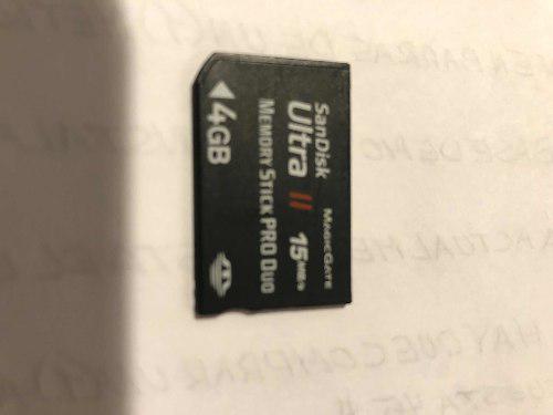 Ultra Memory Stick Pro 4 Gb Duo