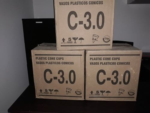 Vasos Cónicos Plasticos