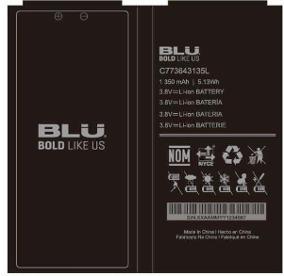 Bateria Pila Blu Studio J1 S050 C773643135l 1350mah Charalla