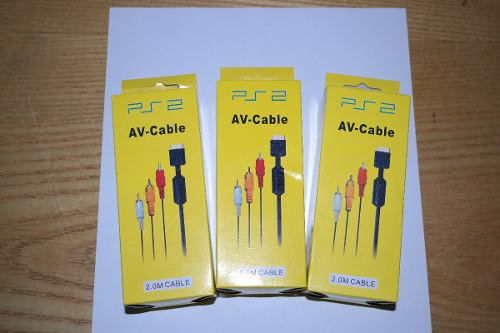 Cable Audio Video Ps2 Ps3 (2$)