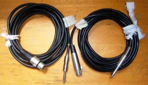 Cable Para Uso Profesional Micrófono Xlrh/plug Macho De 1/4