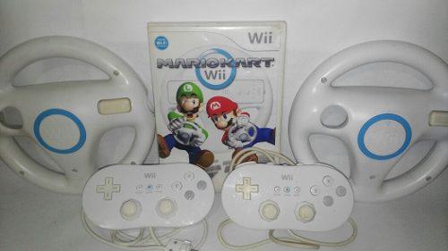 Control Clasico Gratis Juego Mario Kart Original Volante Wii