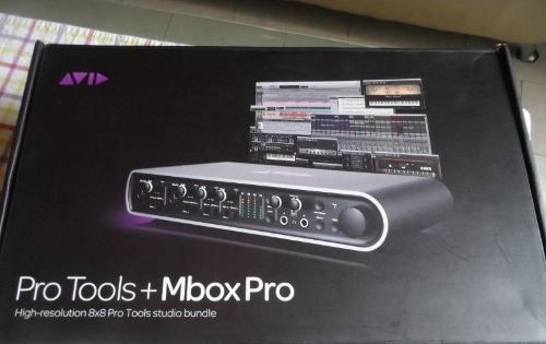 Interface De Audio Mbox Pro 8x8