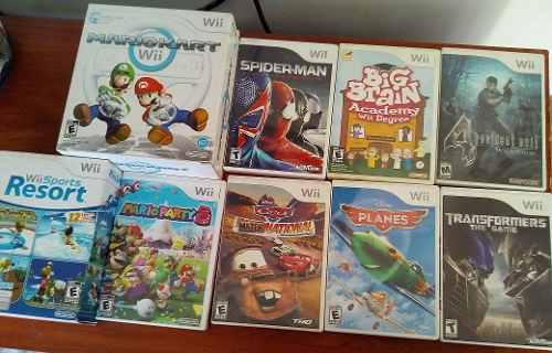 Juego De Wii Nintendo Originales, Mario Kart, Resort Y Otros