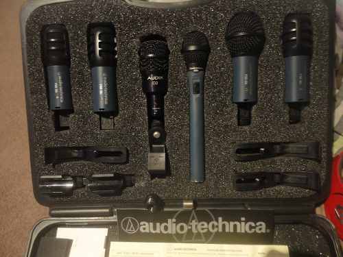Microfono Audix 2 + 1 Kit Audio Technica Mb/dk6 Casi Nuevos