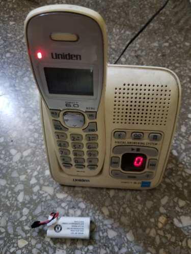 Teléfono Uniden Det 6.0 C/ Contestadora Bateria Nueva