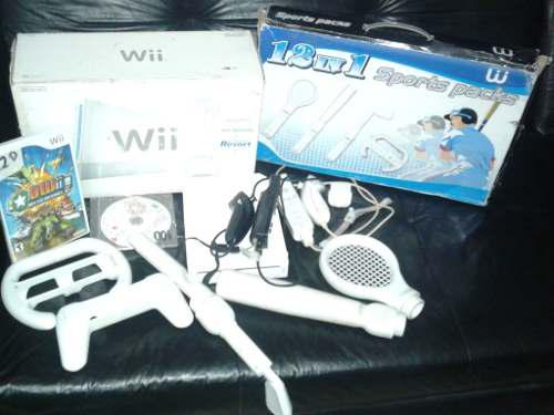 Wii Con Sports Packs 12 En 1 Y 2 Juegos Originales