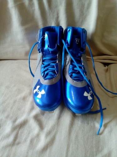 Zapatos Tacos Ganchos Beisbol Under Armour Talla 11