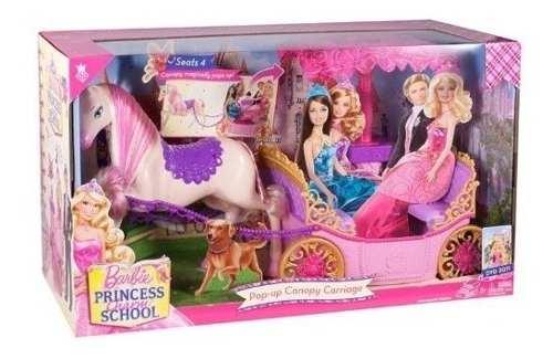Barbie Carruaje Escuela De Princesas Totalmente Nuevo
