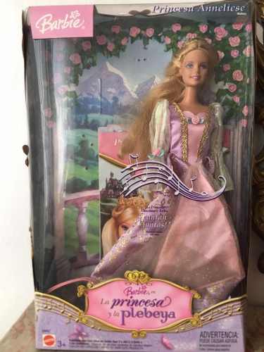 Barbie Princesa Anneliese La Princesa Y La Plebeya Mattel