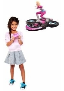 Barbie Start Light Adventure Flying Rc, Hoveboard Doll