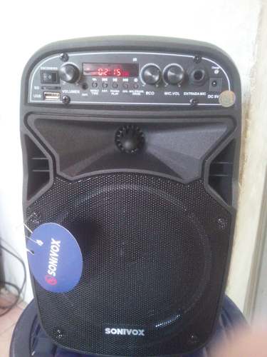 Corneta Amplificada Con Karaoke Y Bluetooth