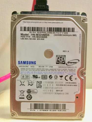 Disco Duro Samsung 320gb Para Pc O Laptop