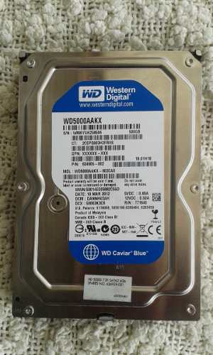 Disco Duro Western Digital, 500 Gb