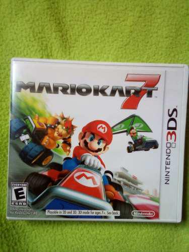 Juego Mario Kart 7, Para Nintendo Ds 3d, Original