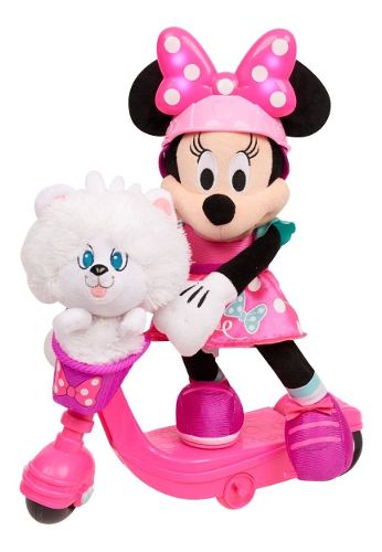 Minnie Mouse Patinadora Con Luces Y Sonidos