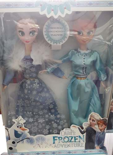 Muñeca Barbie Frozen Anna Elsa Princesa Niñas Juguete