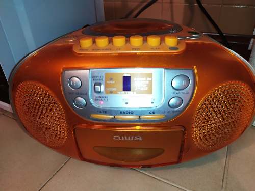 Remato - Equipo De Sonido Radio Componente Portátil Cd Aiwa