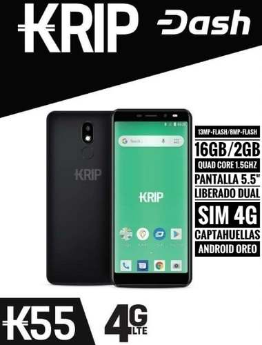 Telefono Krip K55 Quad Core 2gb/16gb Dual Sim 4g (80)