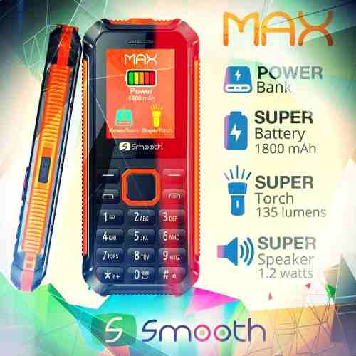 Teléfono Smooth Max Pawer Bank