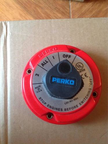 Master Switch Perko Para Sistemas Para Dos Batería Marinas