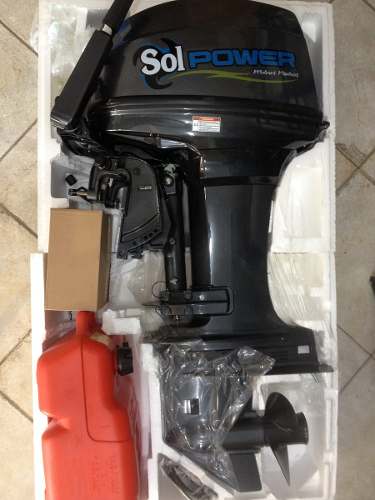 Motor Fuera De Borda Solpower De 40hp Nuevo P/l Y P/c