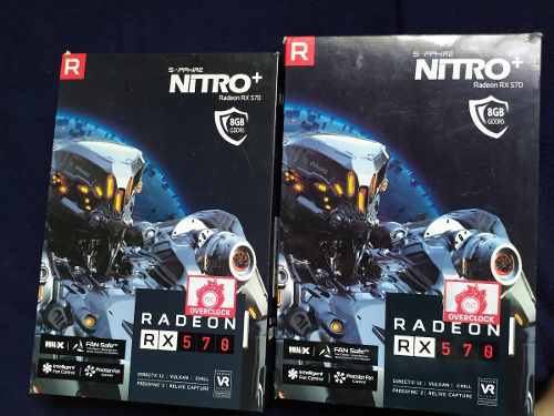 Tarjeta De Video Amd Radeon Rx570 Sapphire Nitro+ 8gb Ddr5