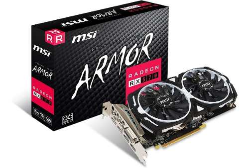 Tarjeta De Video Msi Radeon Rx570 De 8gb Directx12 Sellado