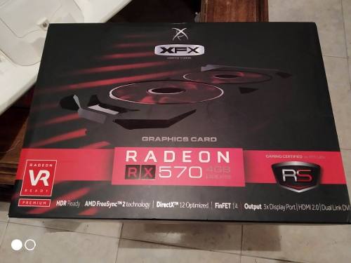 Tarjeta De Video Xfx Radeon Rx 570 De 4 Gb
