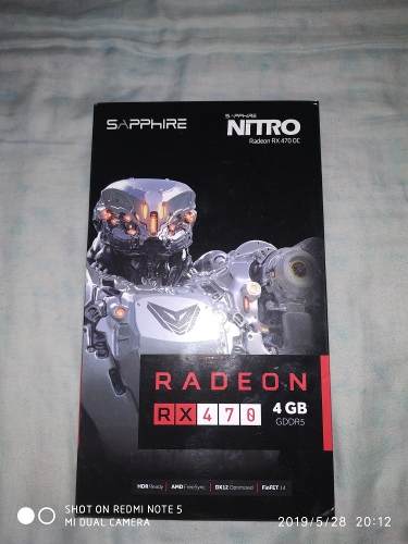 Vendo O Cambio Tarjeta De Video Radeon 4gb Nitro Nueva