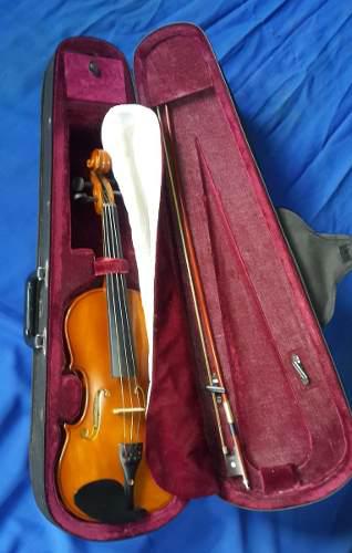 Violin 4/4 H Hoffer Handerafted 100greens Afinador+perrubia